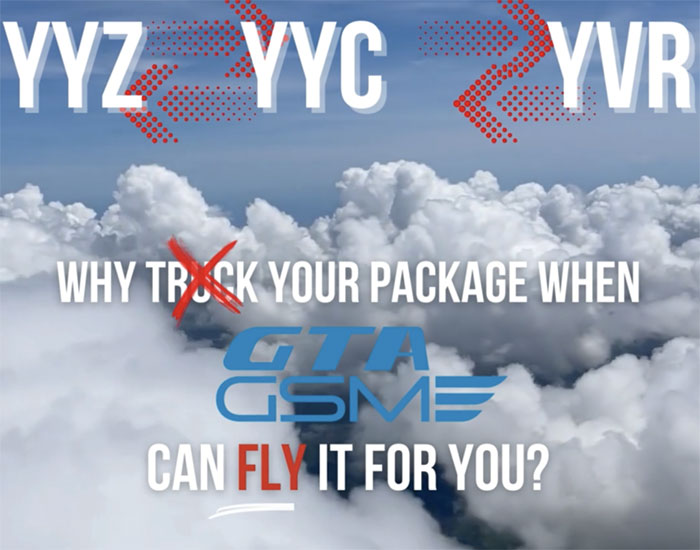 COMING SOON GTA GSM “Fly My Package” with Drop Locations to All Destinations Across Canada
